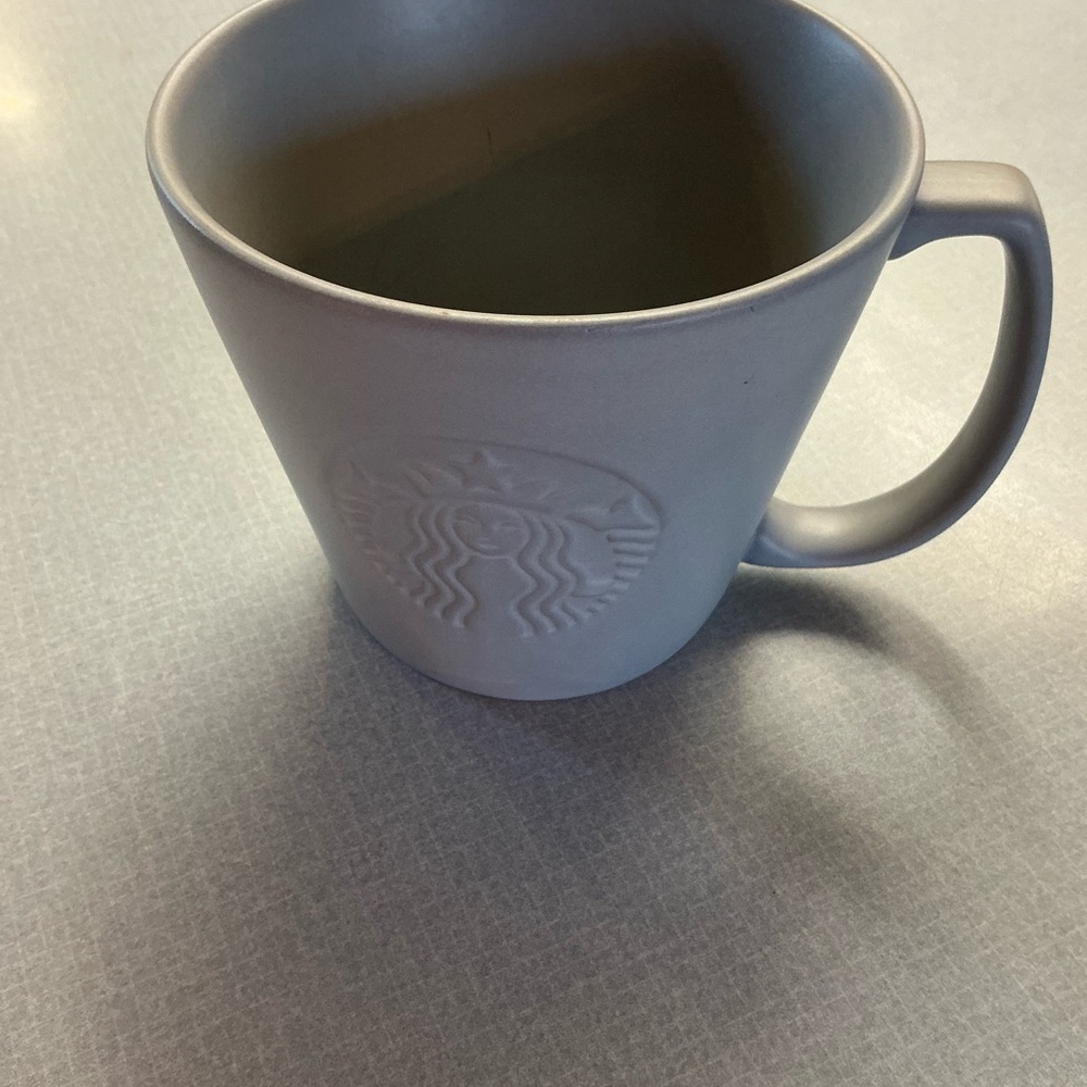 Starbucks Gray Ceramic Mug Base